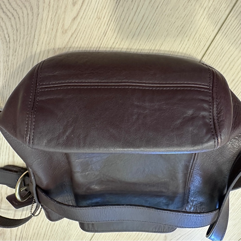 Vintage Old COACH 4156 Crossbody Bucket Bag/Shoulder Bag brown Leather - Picture 8 of 10